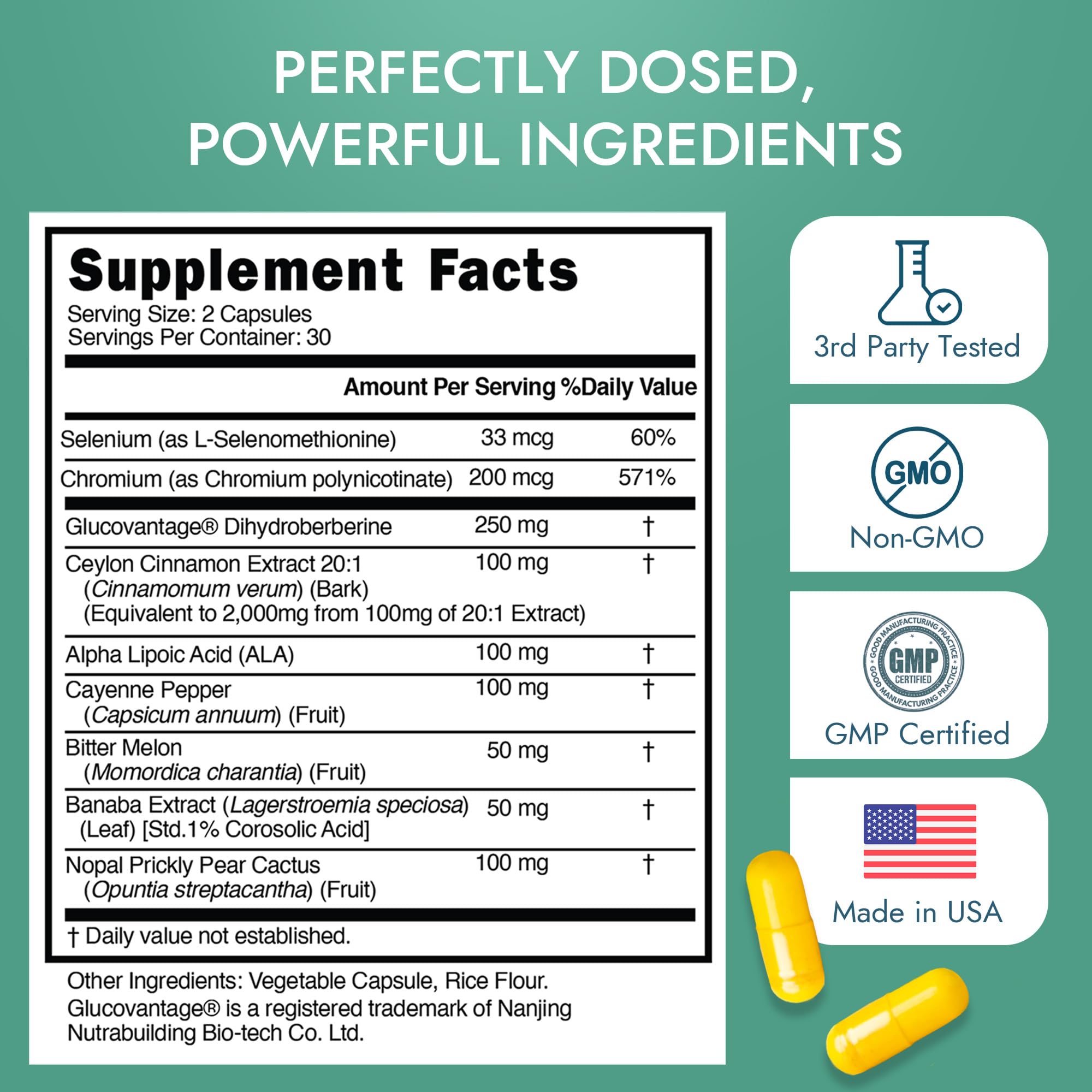 Altavida Dihydroberberine pack 60 caps emphasizes 30-day daily support routine.