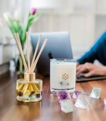 Aluminate Life 14-5 oz glass jar candle