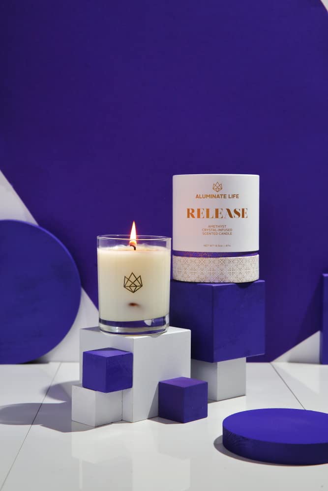 Aluminate Life cotton-wick for clean, non-toxic burn
