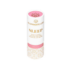 Aluminate Life rose quartz infused oil—calming rose, lavender, and vanilla scent.