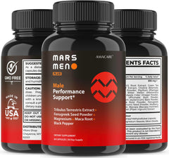 AMACARE Mars Men Plus three-month supply image demonstrates value.