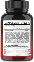 AMACARE Mars Men Plus ingredients chart highlights quality and transparency.