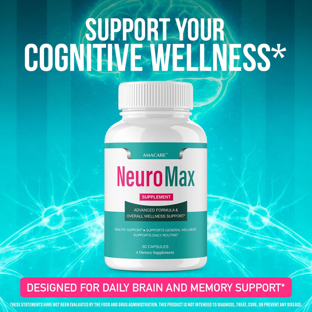 AMACARE Neuromax capsules closeup ready for daily use