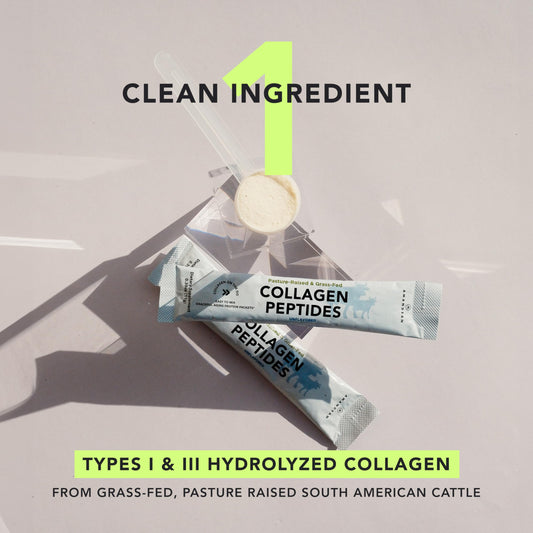 Opened AMANDEAN packet shows single-serve convenience for quick mixes.