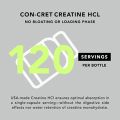 AMANDEAN Creatine HCl packaging and US manufacturing badge.