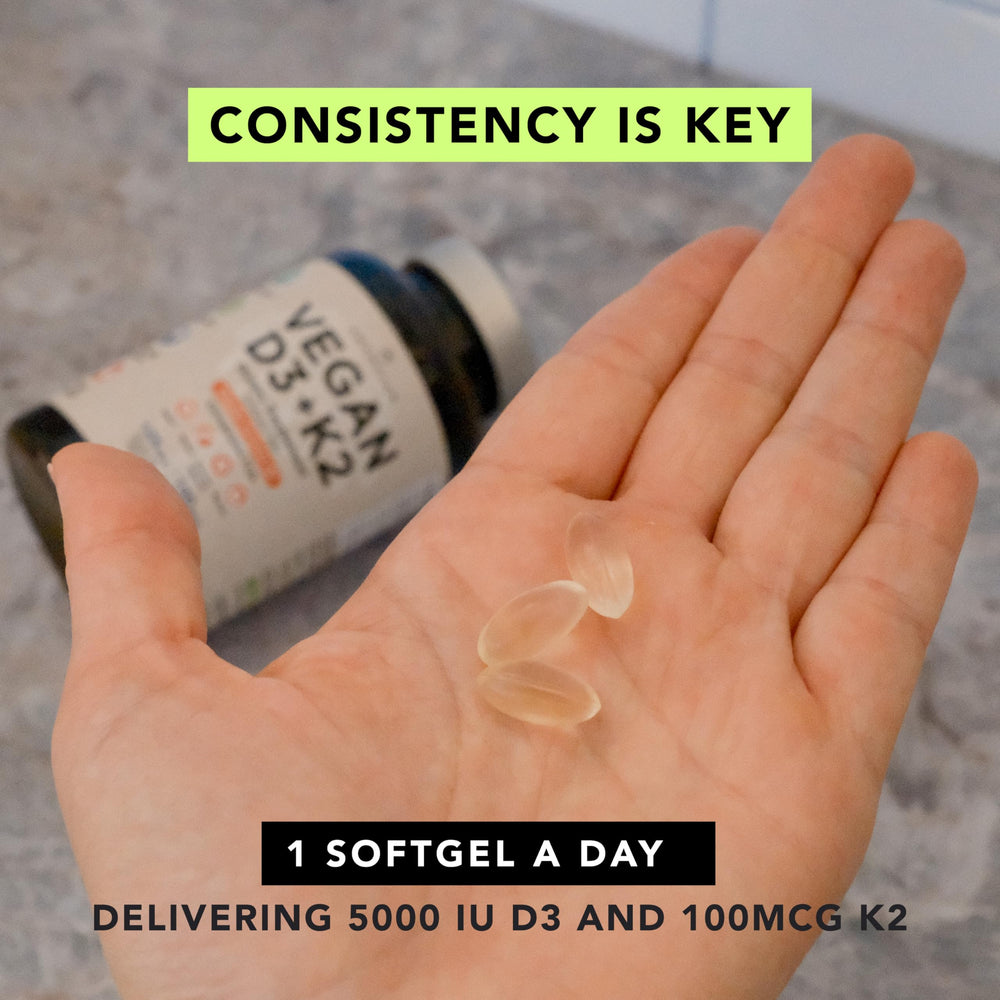 AMANDEAN D3 K2 duo lifestyle use for daily vitality