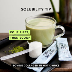 AMANDEAN grass-fed source badge signals clean, sustainable collagen