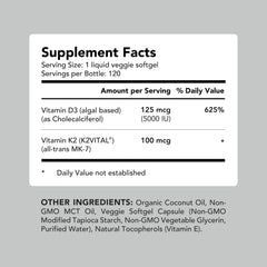 AMANDEAN vitamin K2 MK-7 bottle with high bioactivity