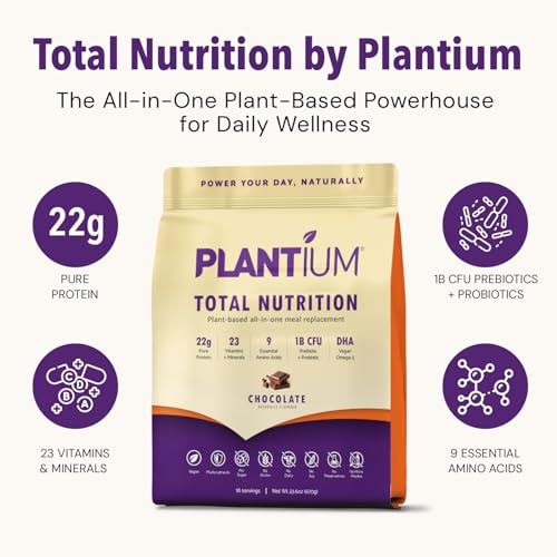 AMAXI Plantium Total Nutrition chocolate pour, ready to fuel workouts and quick meals