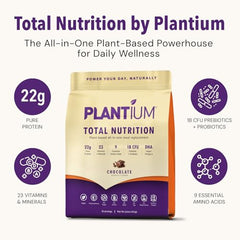 AMAXI Plantium Total Nutrition chocolate pour, ready to fuel workouts and quick meals