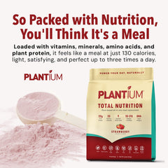 AMAXI Plantium ingredients close-up greens and DHA for vitality.