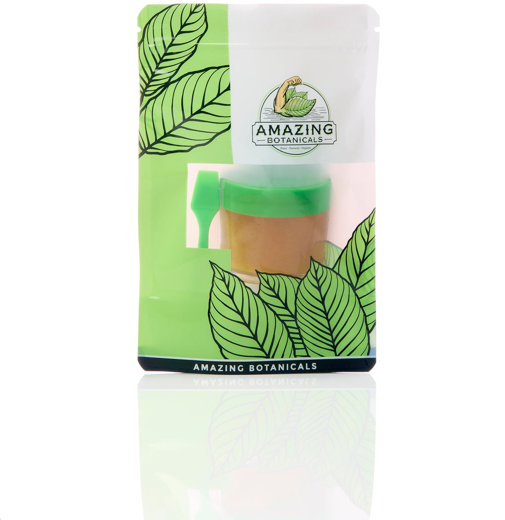 Amazing Botanicals Kava Kava paste bottle for evening relaxation.