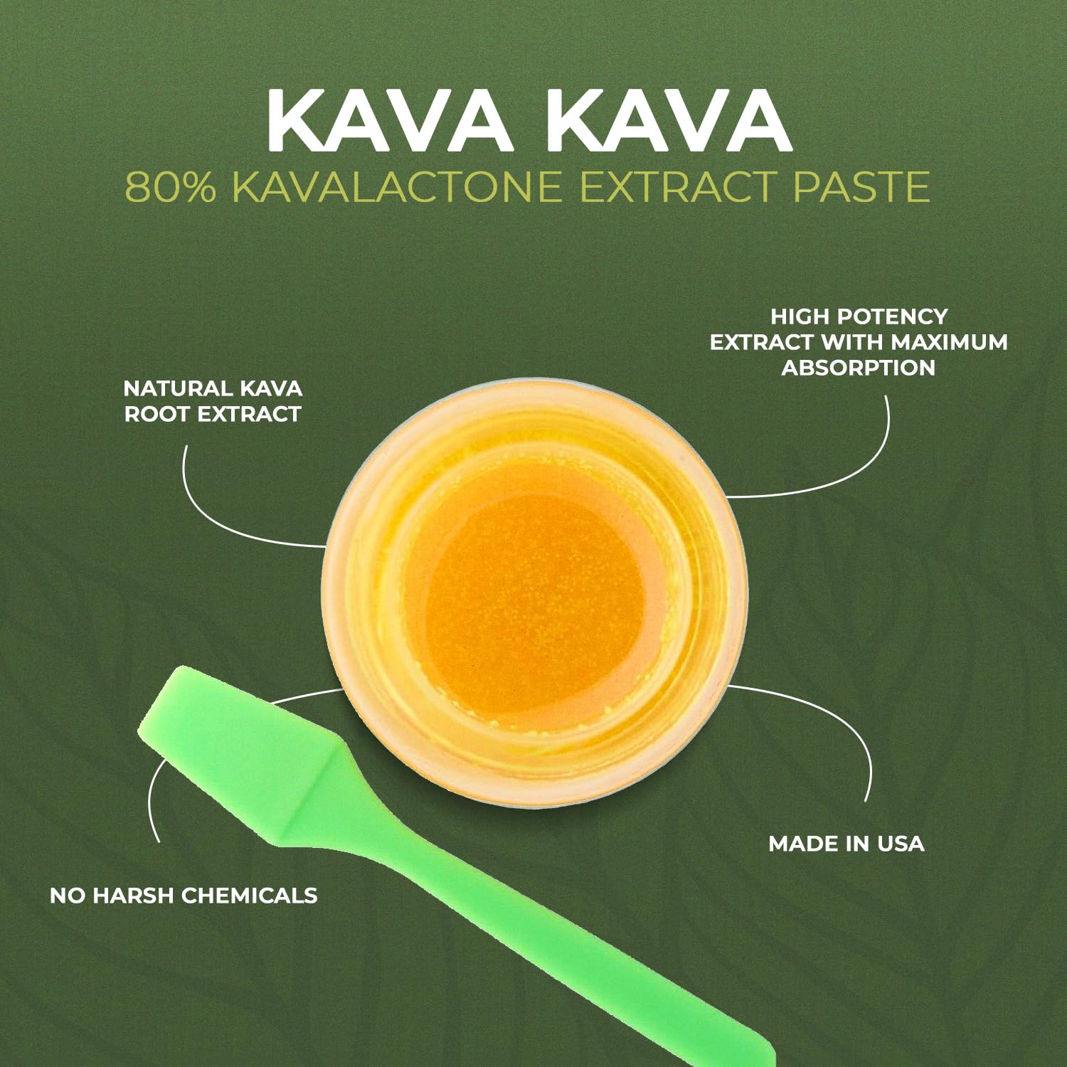 Amazing Botanicals Kava Kava paste jar cap emphasizes freshness.