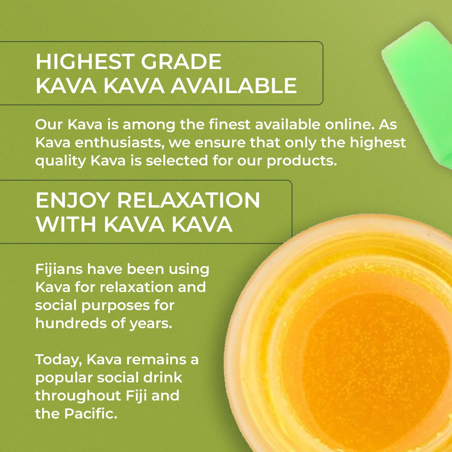 Amazing Botanicals Kava Kava paste spoon for easy dosing.