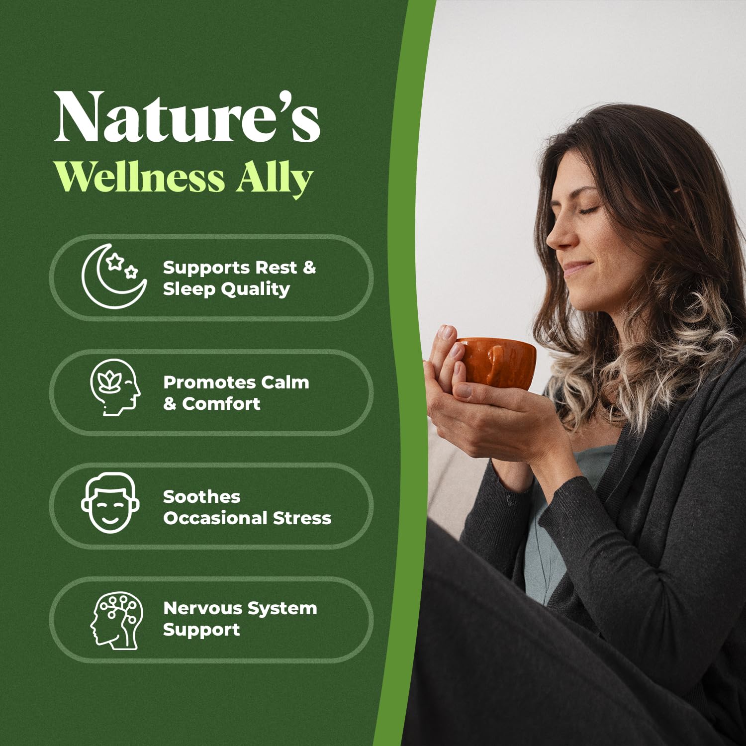 Vegan plant-based formula bottle highlighting cruelty-free herbal extract