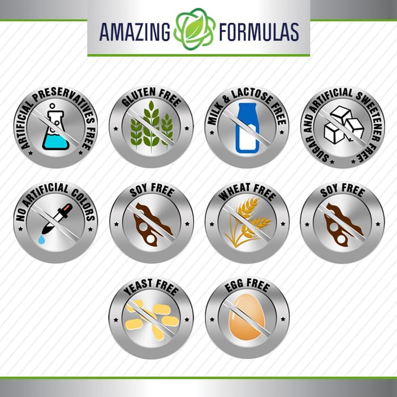 Amazing Formulas third-party-tested bottle signals quality assurance.