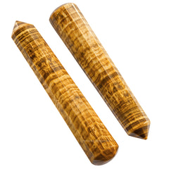 Amazing Gemstone Aragonite Yoni Massage Scene with wand