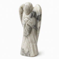 Amazing Gemstone Howlite Angel gift ideal for Mother's Day or special occasions.