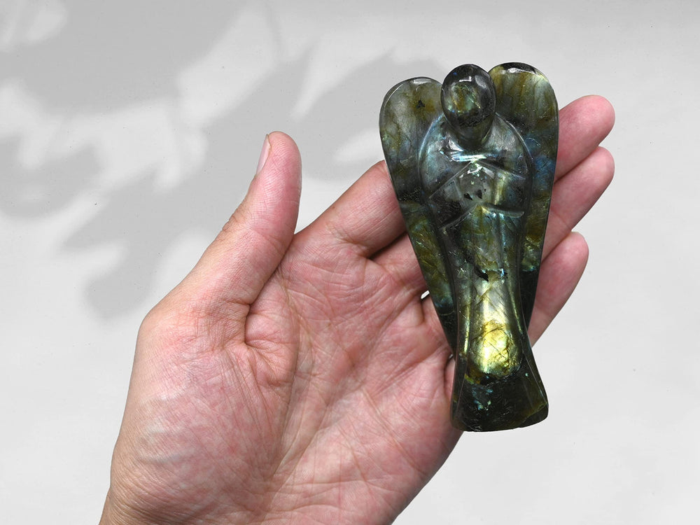 Amazing Gemstone Labradorite Angel gift-ready packaging for special occasions