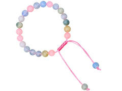 Amazing Gemstone Morganite bracelet packaging and certificate of authenticity included.