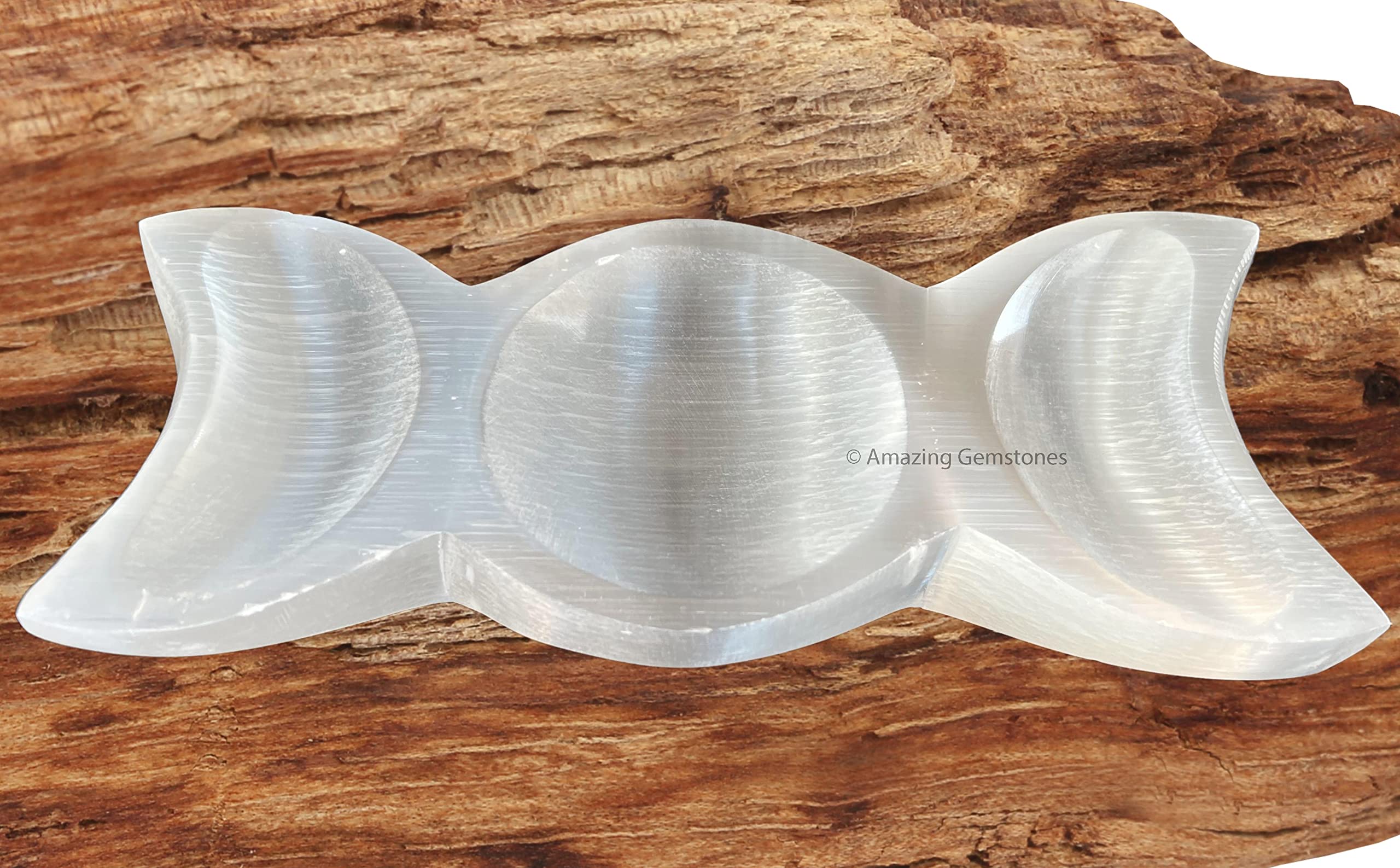 Amazing Gemstone natural hand-sorted selenite enhances energy of crystals.