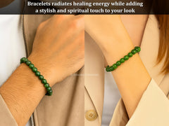 Amazing Gemstone protection healing bracelet conveys potential positive vibes