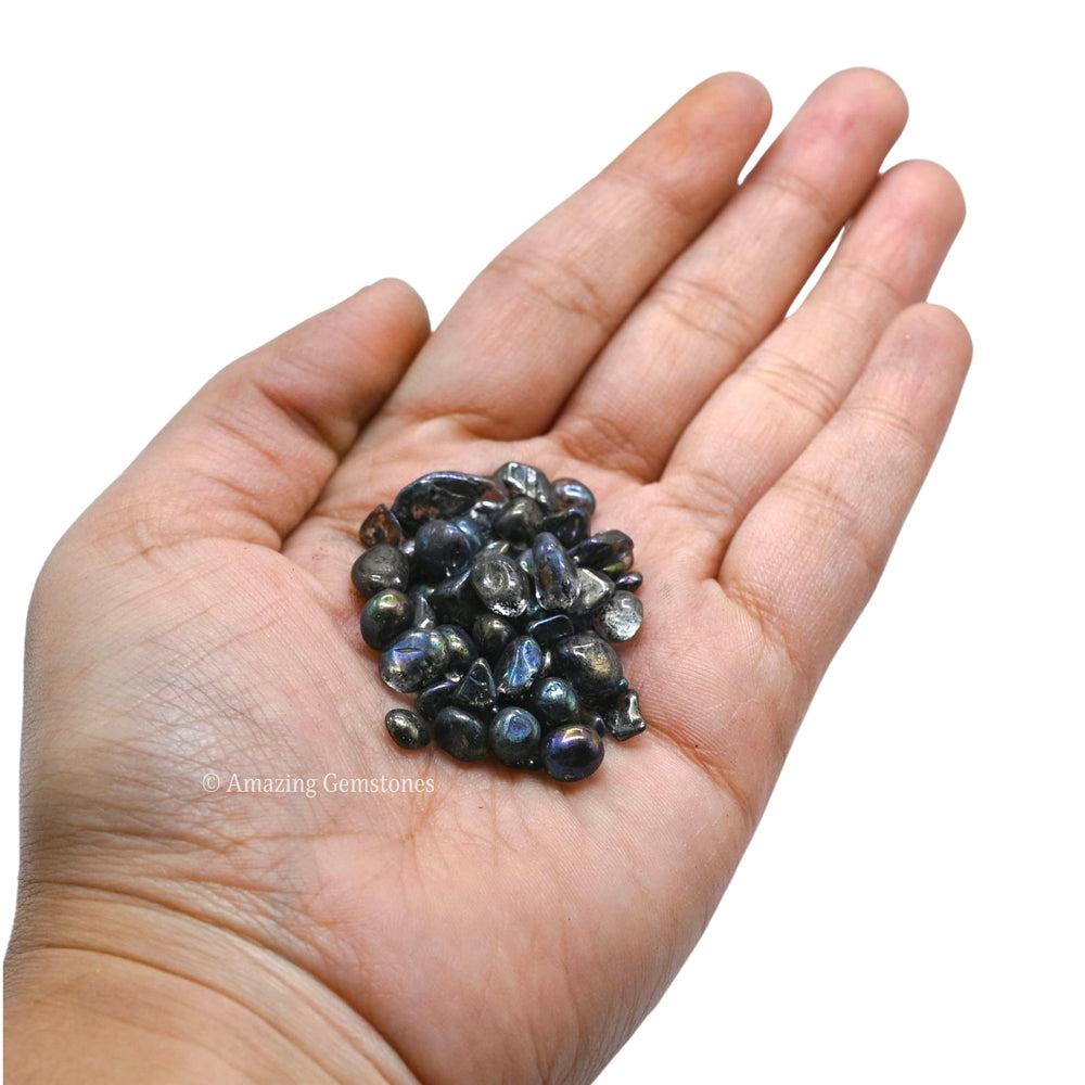 Amazing Gemstone titanium aura quartz chips bulk with authenticity certificate for trusted buyers.