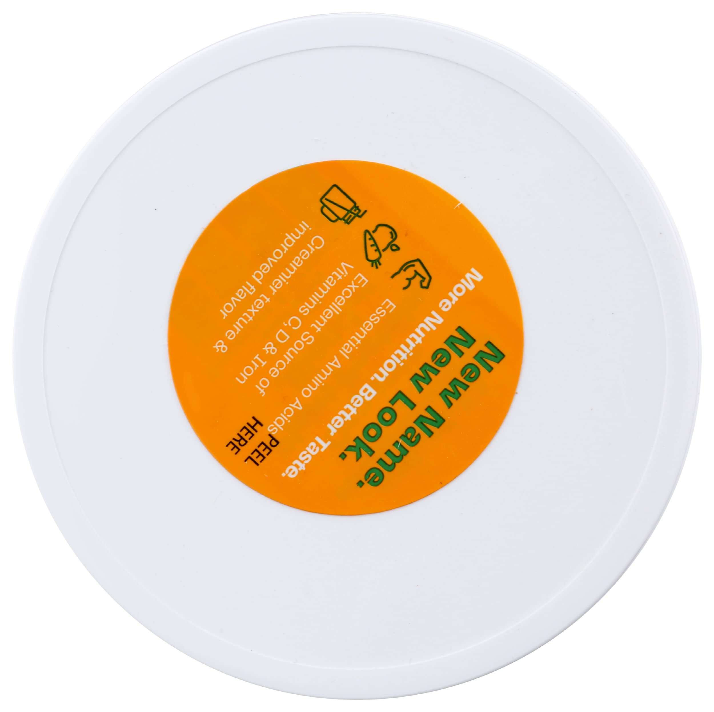 Amazing Grass Organic Plant Protein Blend glass showcases shake preparation and refreshing flavor.