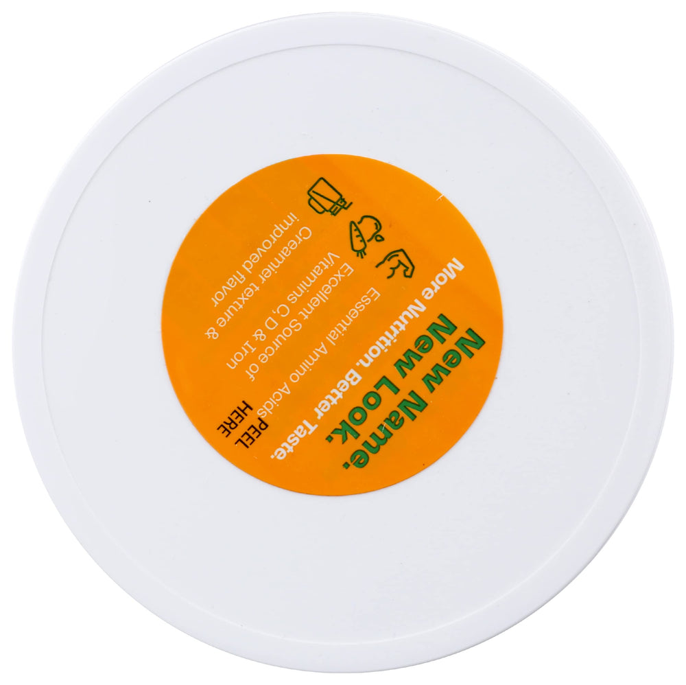 Amazing Grass Organic Plant Protein Blend glass showcases shake preparation and refreshing flavor.