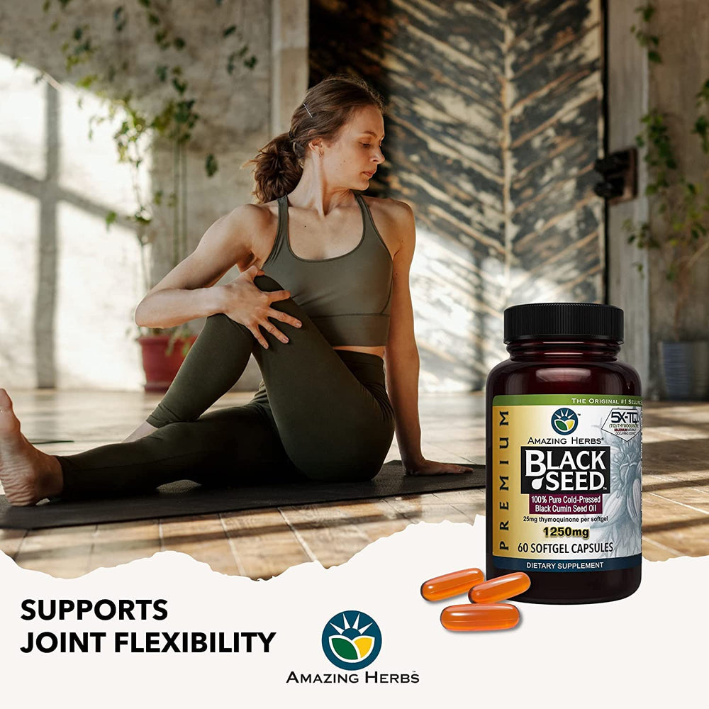 Amazing Herbs capsules on a neutral backdrop, appealing to health-conscious daily users.