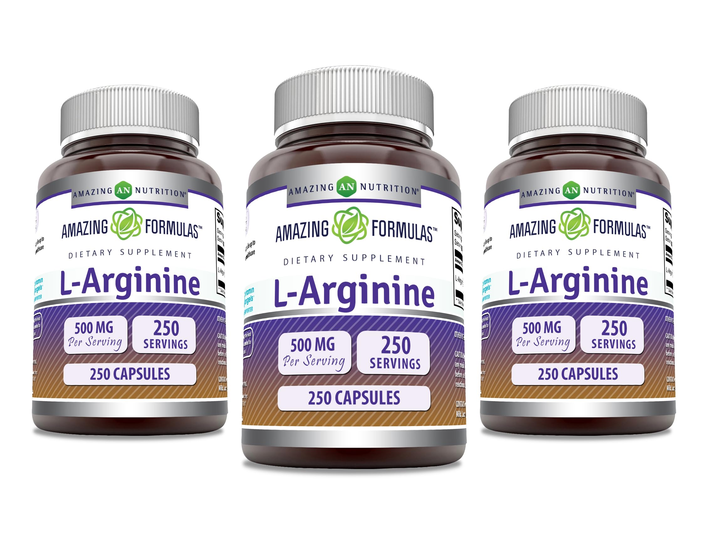Amazing Formulas L-Arginine bottle front for daily wellness