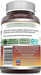 Amazing Nutrition Boswellia Bioperine label close-up emphasizes potency and absorption support.