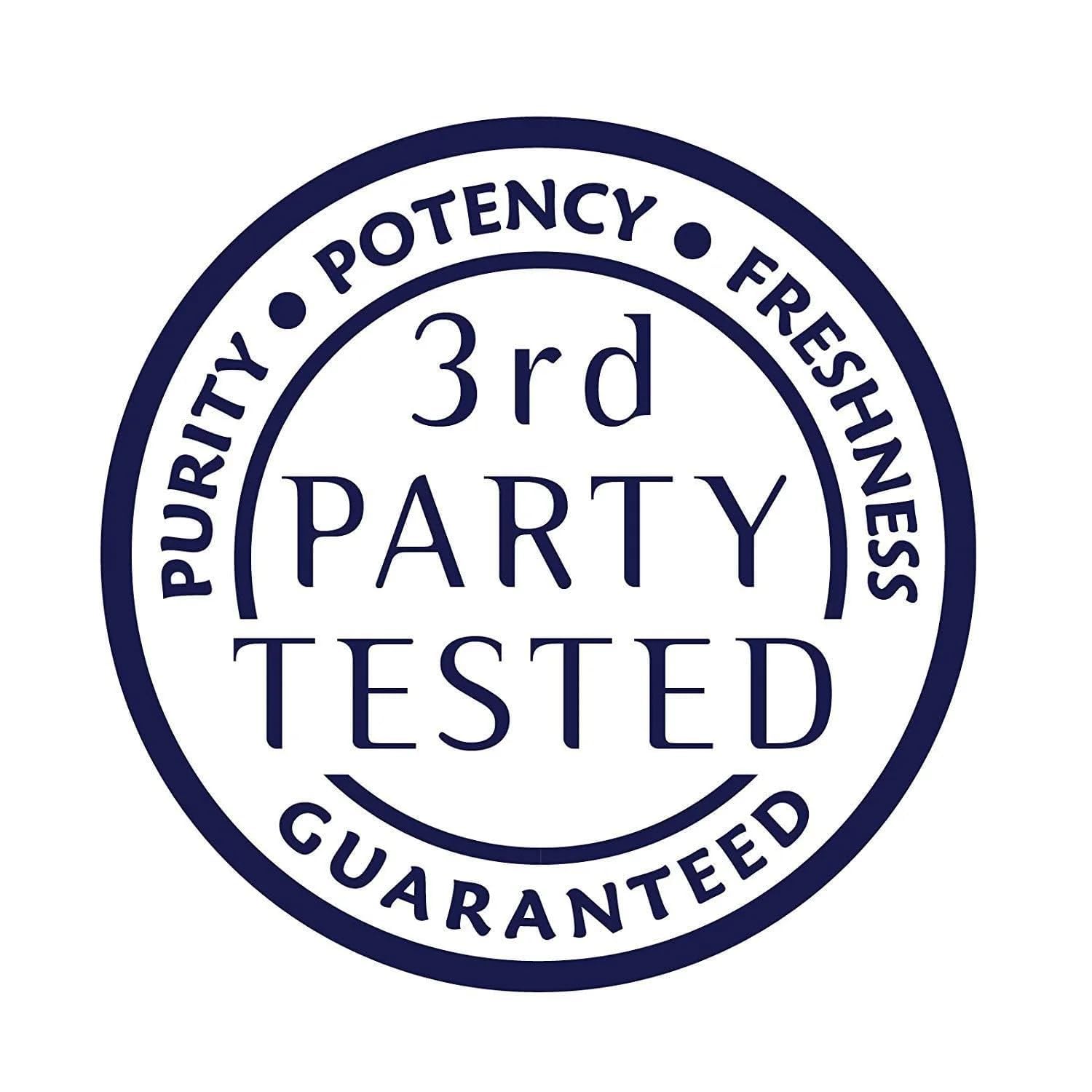 Amazing Nutrition L-Glutathione 500 mg third-party tested seal
