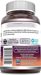 Amazing Nutrition MSM 120-count-packaging closeup highlighting Non-GMO, gluten-free quality.
