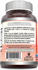 Amazing Nutrition 2000 mg per serving graphic highlighting potent omega-3 content.