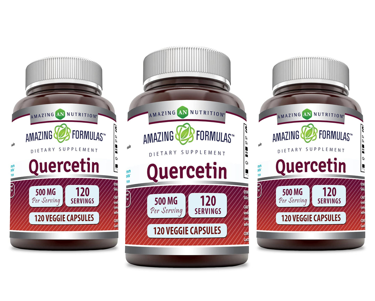Amazing Nutrition quercetin bottle for daily wellness