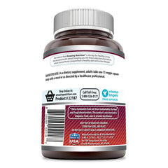 Amazing Nutrition Quercetin 500mg veggie capsules packaging shows third-party tested quality