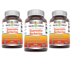 Amazing Nutrition Quercetin Berberine capsules for daily wellness support