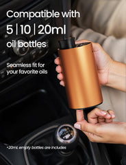 Amazing Flower diffuser with 48 hour battery for portable aromatherapy