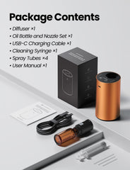Amazing Flower diffuser includes silicone seal pad for mess-free setup