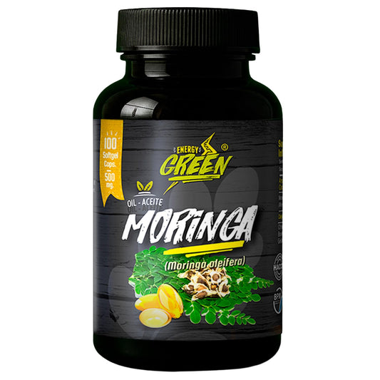 Amazon Andes Moringa softgels bottle promotes convenient daily antioxidant support.