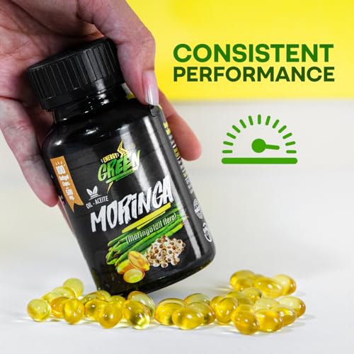 Amazon Andes Moringa label close-up highlights purity and product quality.