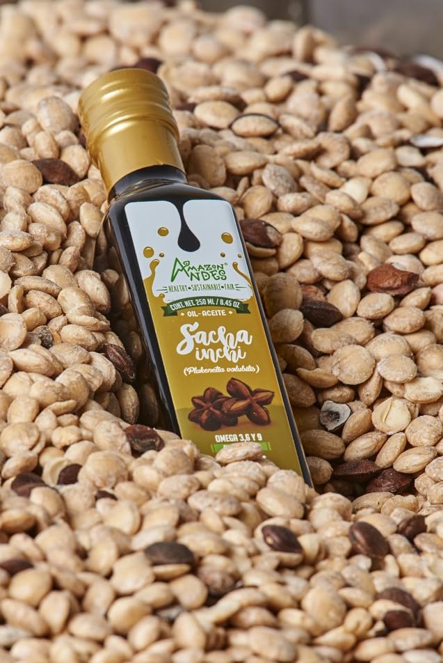 Amazon Andes Sacha Inchi seeds origin from Peruvian Amazon.