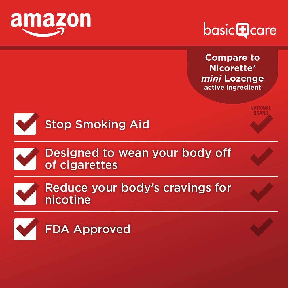 Open blister pack reveals individual lozenges for on-demand cravings.