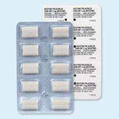 Amazon Basic Care 2 mg original gum in daily routine for cravings control.