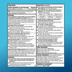 Amazon Basic Care sugar-free gluten-free lozenge for gluten-conscious users.