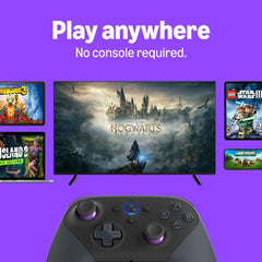 Amazon Official Luna Wireless Controller buttons closeup emphasizes tactile feedback and quick action