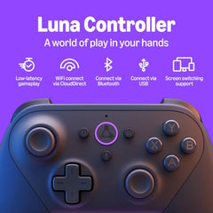 Amazon Official Luna Wireless Controller USB-C port for wired PC or Mac play