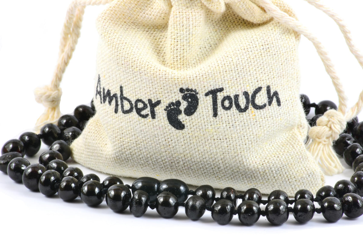 Amber Touch Baltic Amber Necklace with natural round beads for versatile everyday wear
