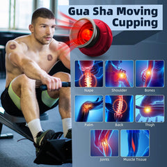 Ambfina portable design supports on-the-go recovery after workouts.